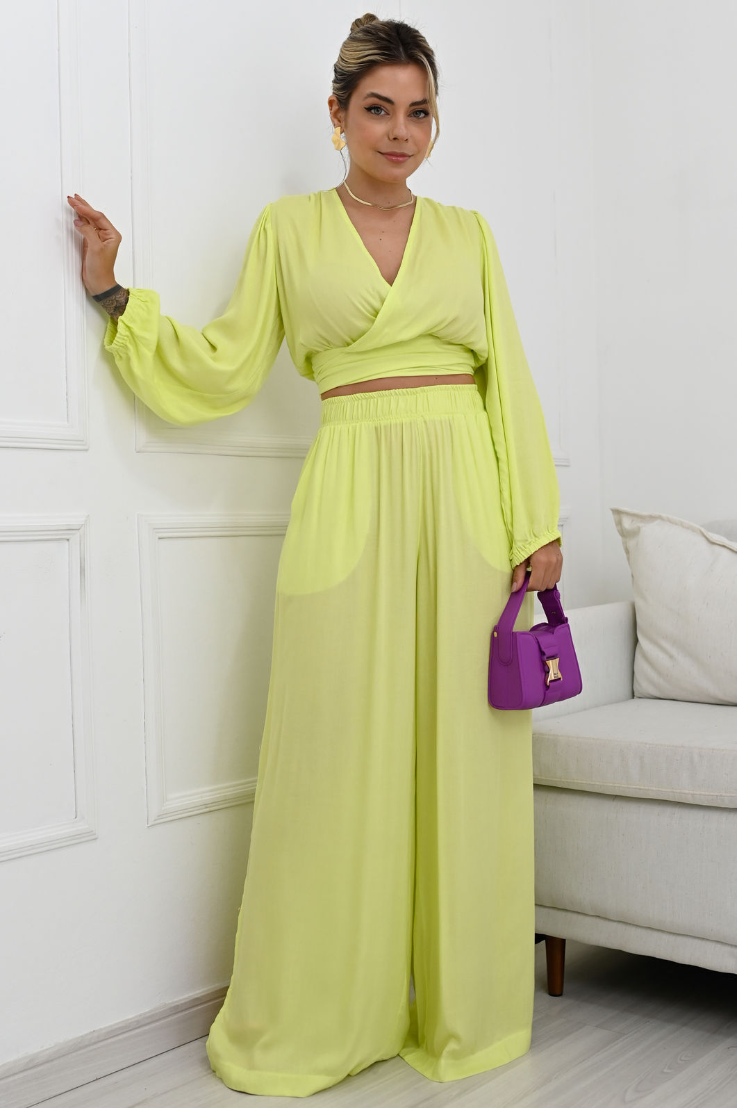 Blusa Isadora - Lima Blusa Isadora - Lima