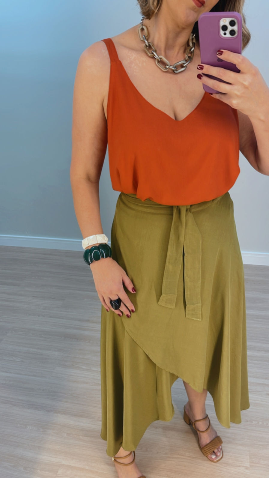 Blusa Tarcila - Argila Blusa Tarcila - Argila