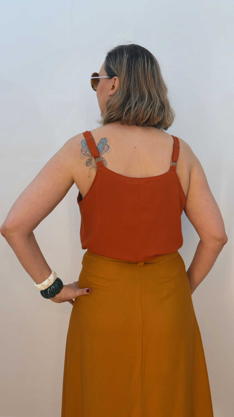 Blusa Tarcila - Argila Blusa Tarcila - Argila