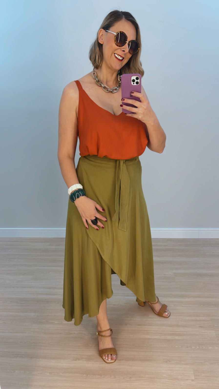 Blusa Tarcila - Argila Blusa Tarcila - Argila