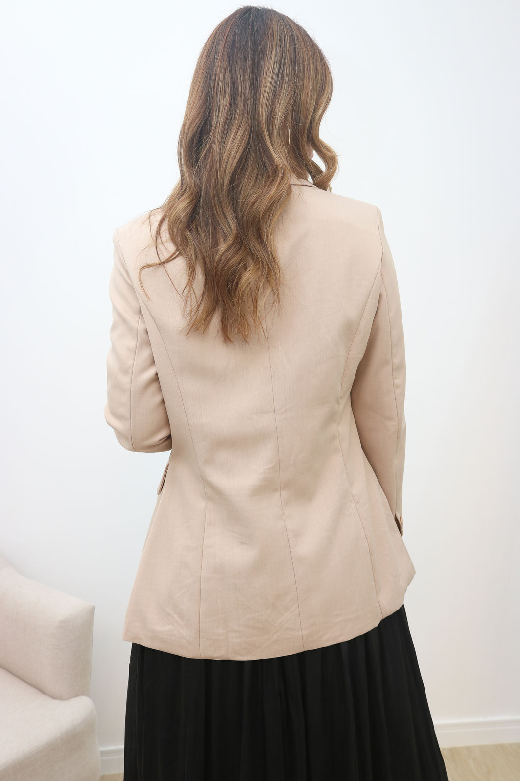 Blazer Alfaiataria Premium Forrado - Bege Areia Blazer Alfaiataria Premium Forrado - Bege Areia