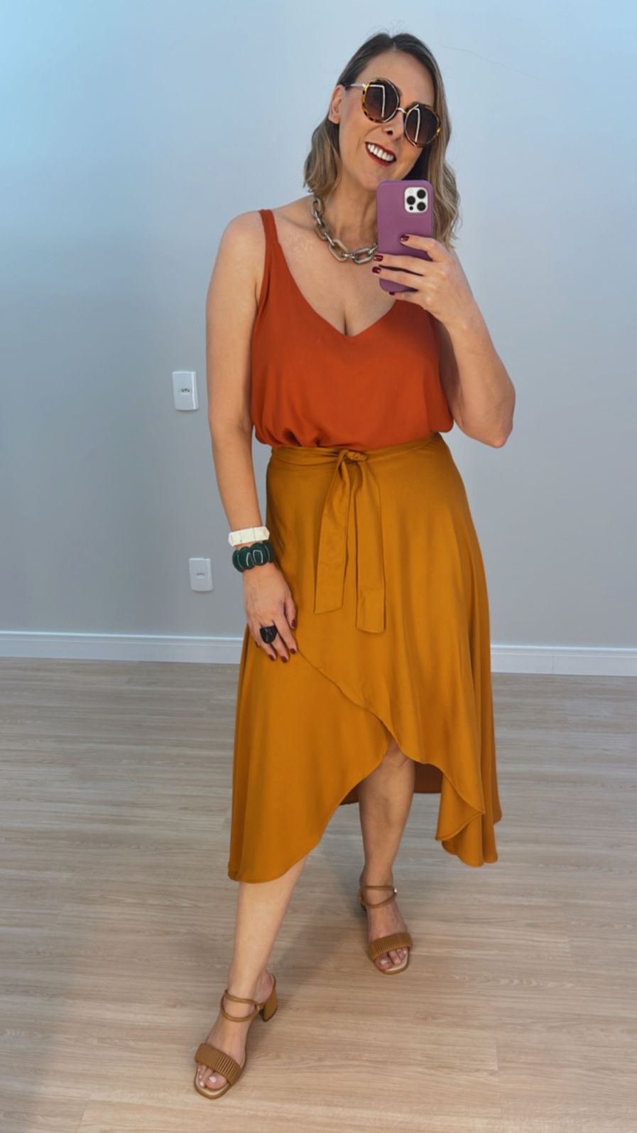 Blusa Tarcila - Argila Blusa Tarcila - Argila
