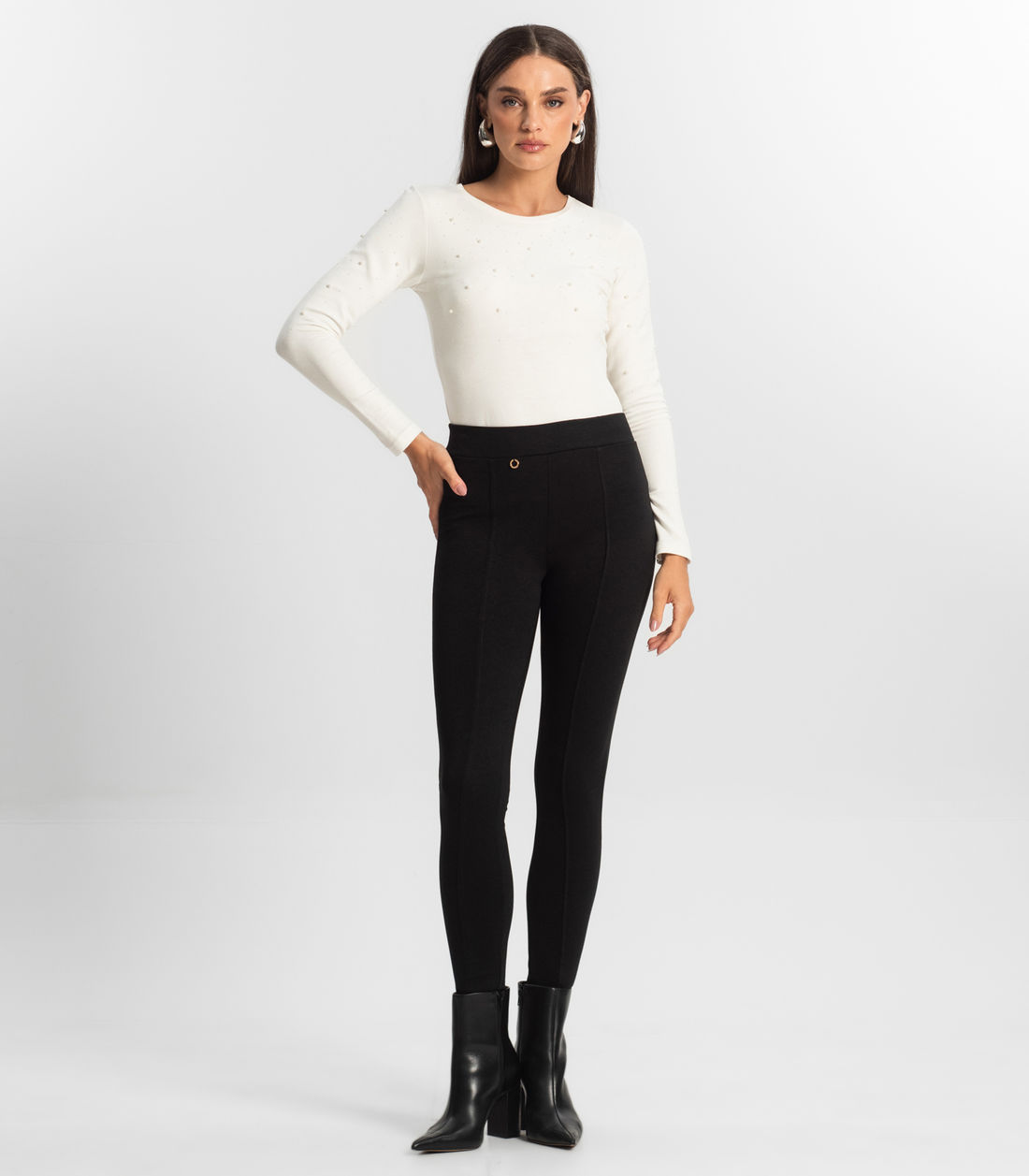 Calça Legging Montaria - Preto Calça Legging Montaria - Preto