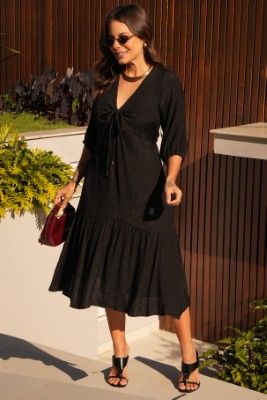Vestido Florita - Preto Vestido Florita - Preto
