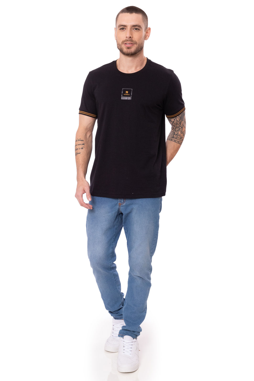 Camiseta Masculina Series Minimalista Camiseta Masculina Series Minimalista