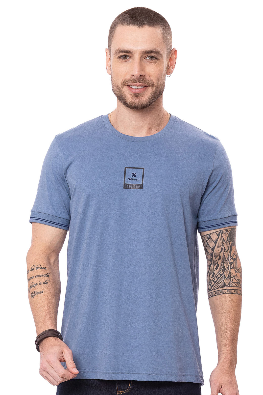 Camiseta Masculina Series Minimalista Camiseta Masculina Series Minimalista