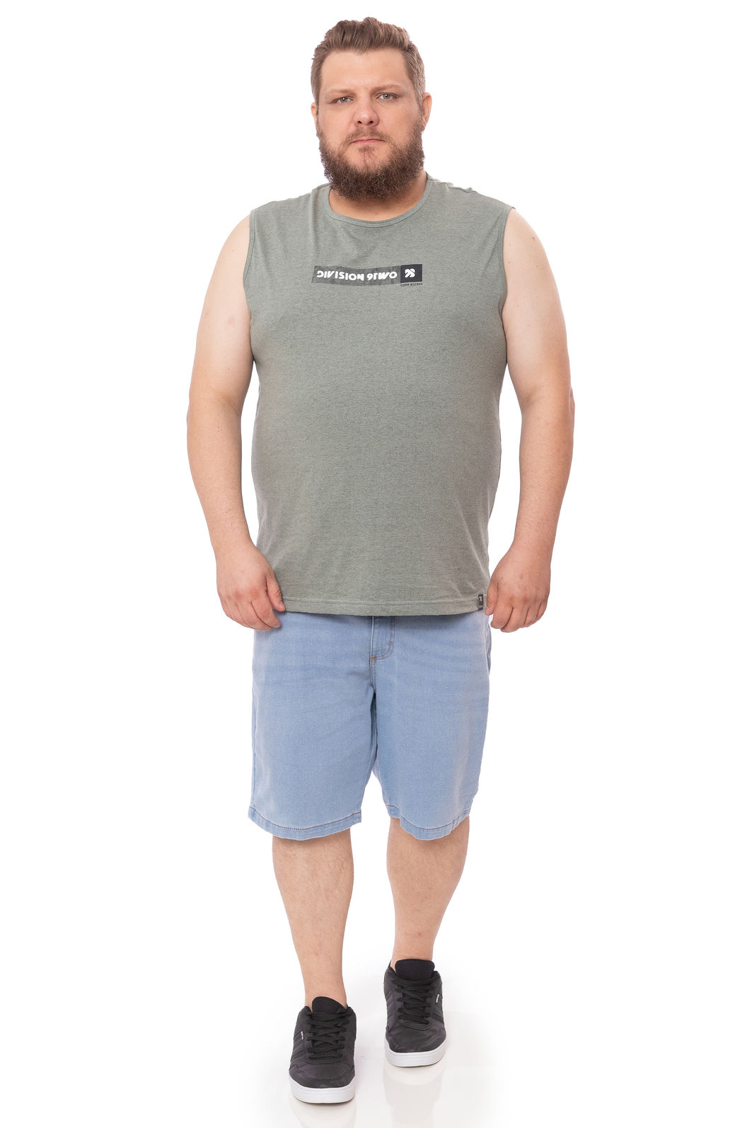 Regata Masculina Plus Size Division Regata Masculina Plus Size Division