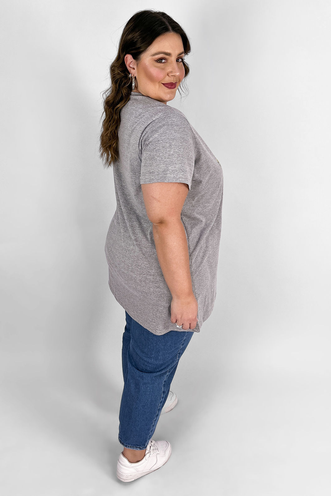 Blusas alongadas 2025 plus size