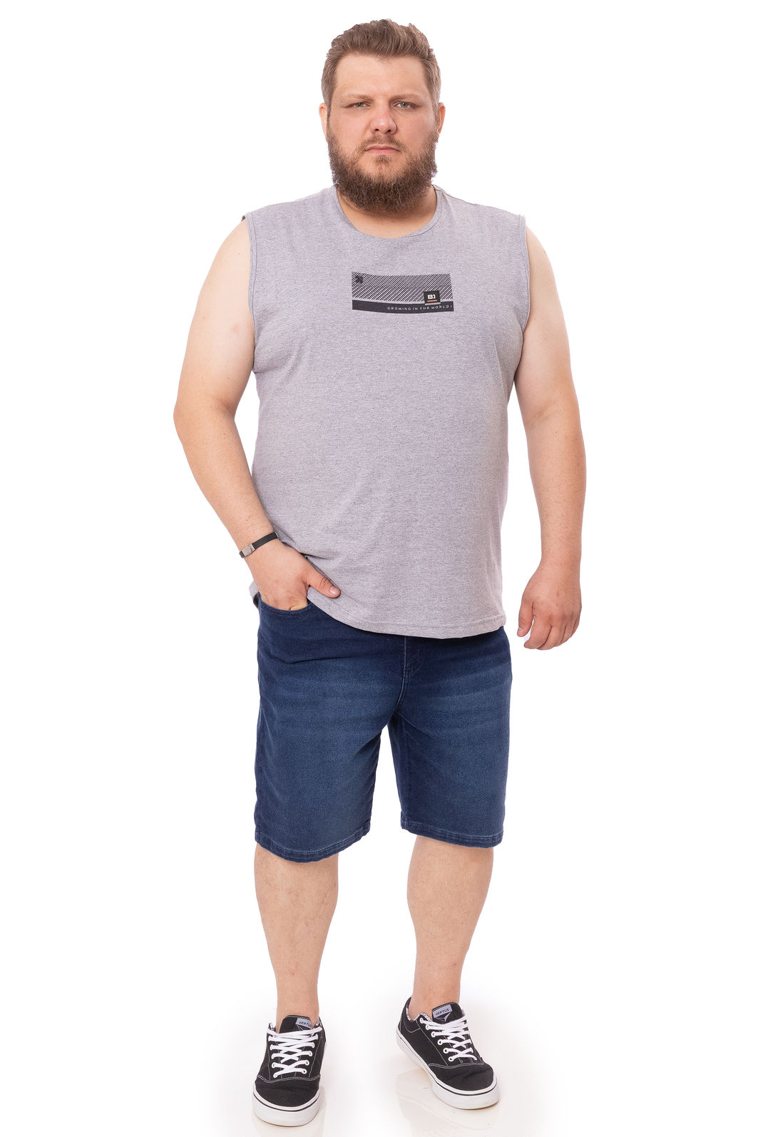 Regata Masculina Plus Size Growing Regata Masculina Plus Size Growing