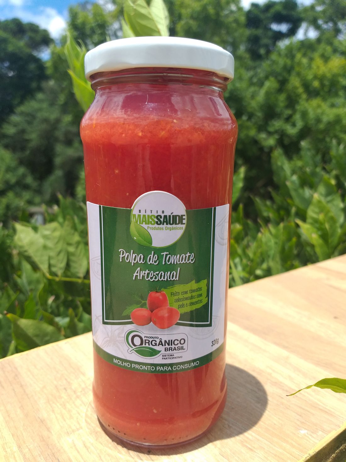 Polpa de Tomate Orgânico (320gr.)