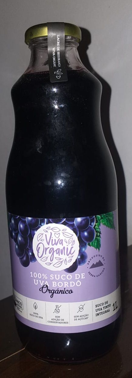 Suco de Uva Bordô Integral Orgânico (1lt.)