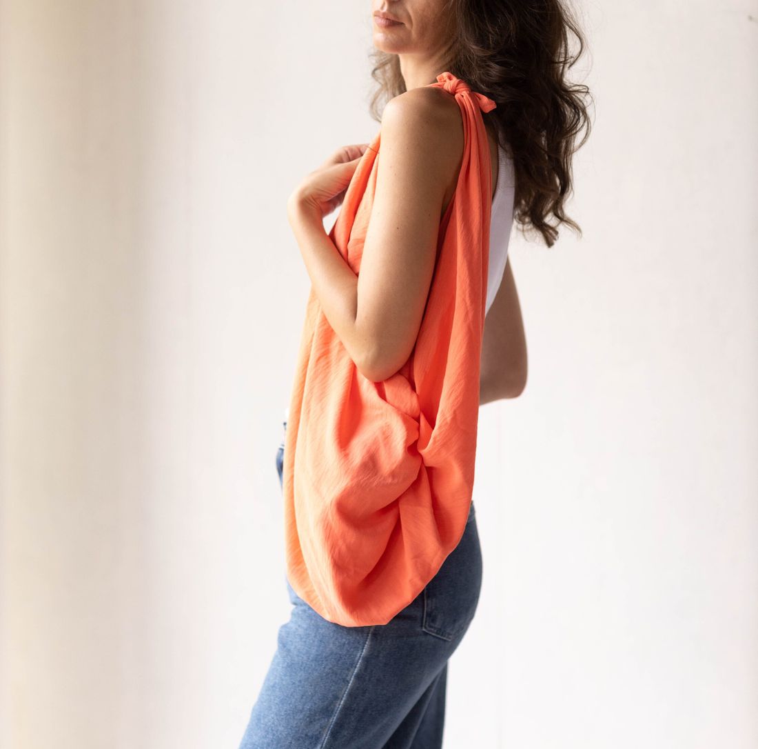 Bolsa Furoshiki Coral