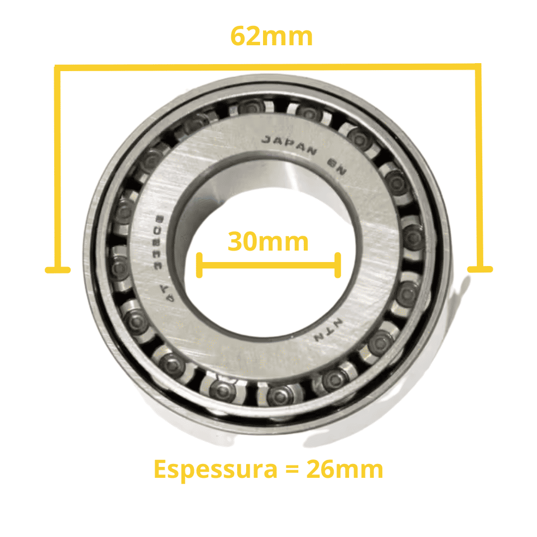 8046842 ROLAMENTO CAPA CONE MANGA EIXO C20-30L 8046842 ROLAMENTO CAPA CONE MANGA EIXO C20-30L