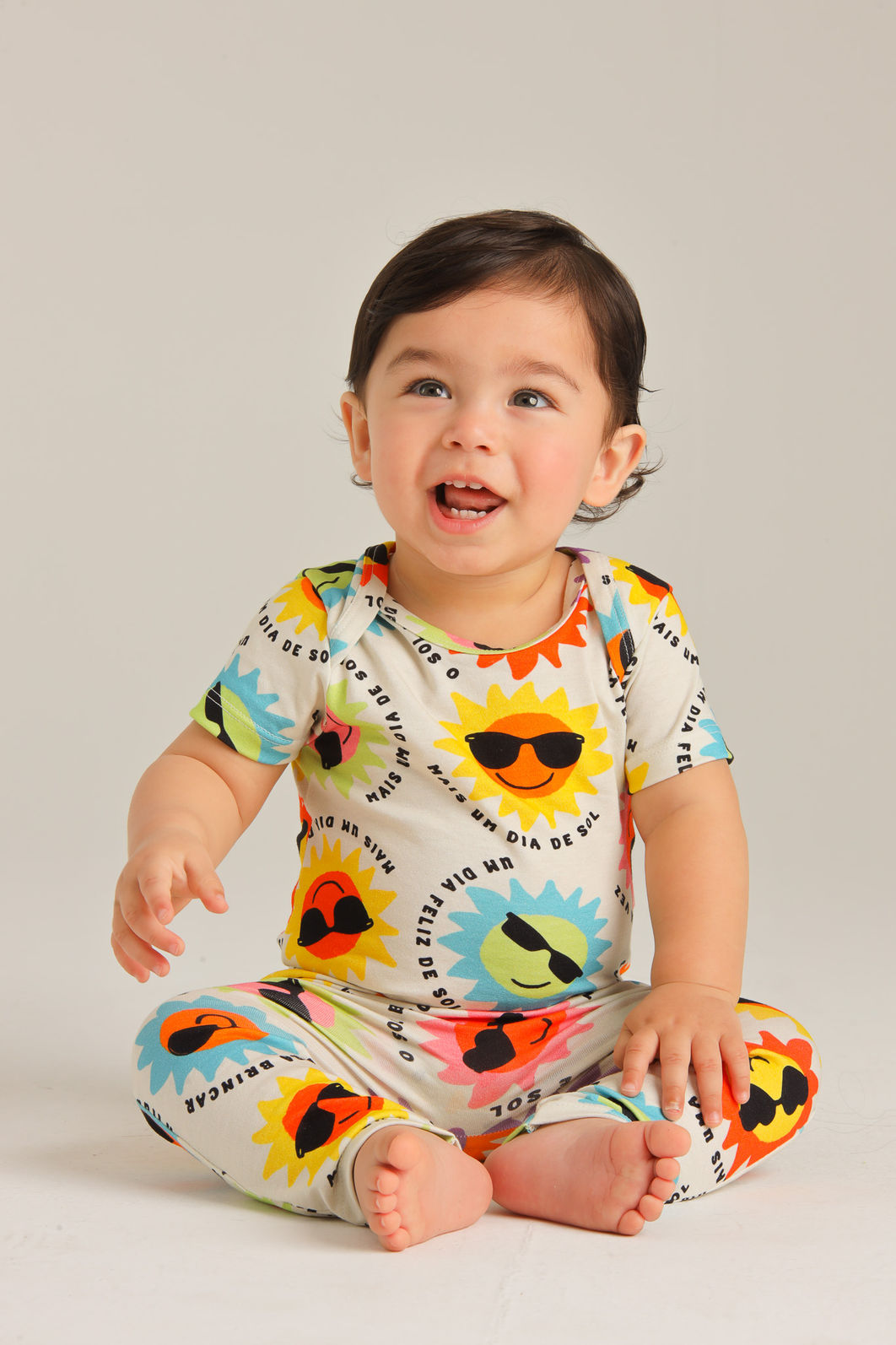 CALÇA UNISSEX BEBÊ SOL COLORIDO