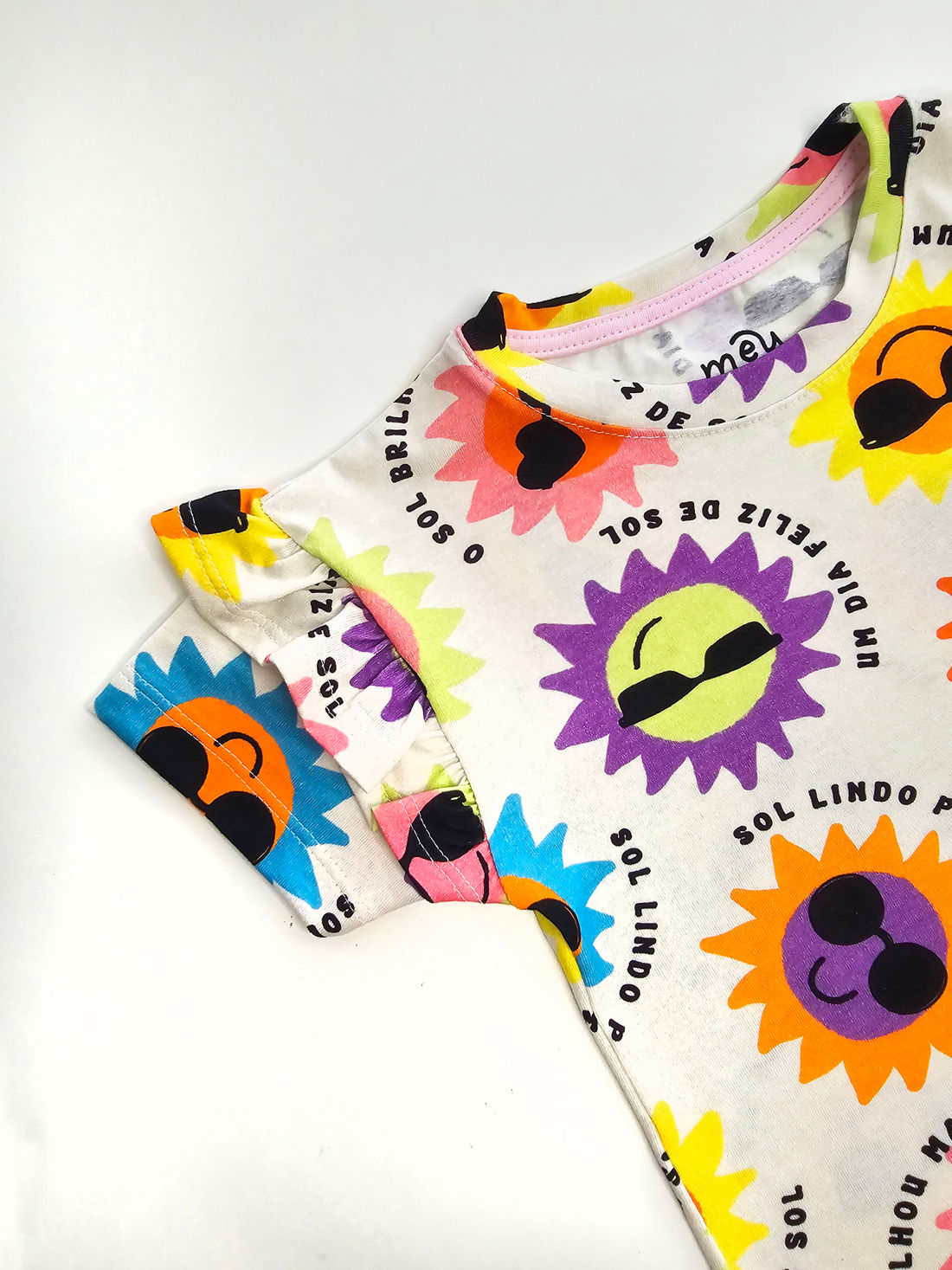 VESTIDO BABADOS SOL COLORIDO