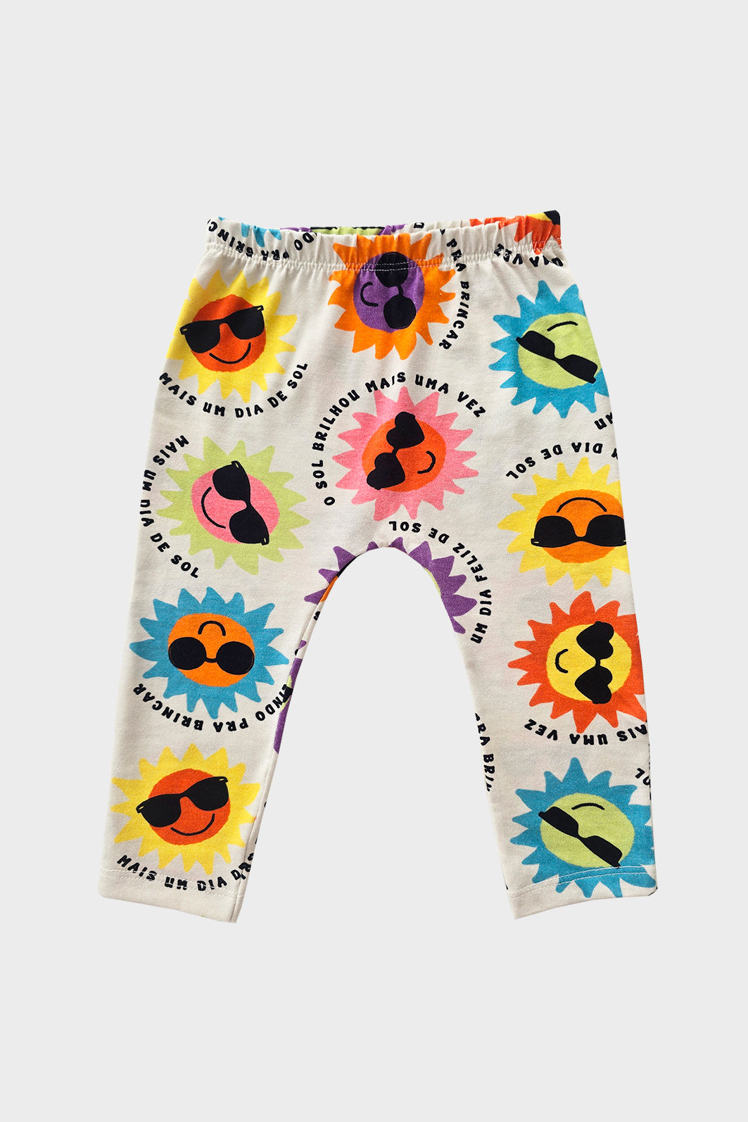 CALÇA UNISSEX BEBÊ SOL COLORIDO