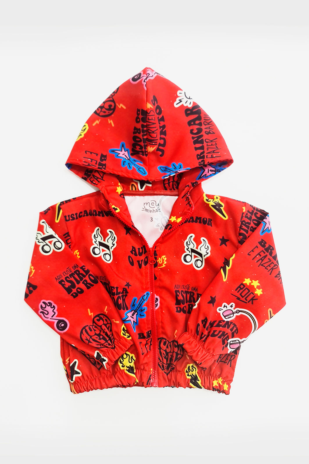 JAQUETA UNISSEX CORTA-VENTO ARTISTA (SEGUNDA QUALIDADE)