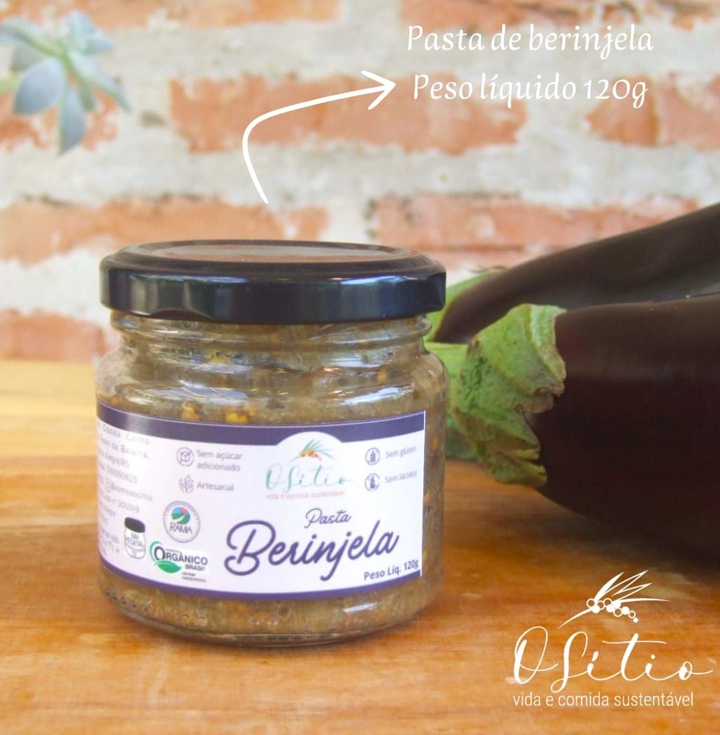 Pasta de Berinjela Orgânica
