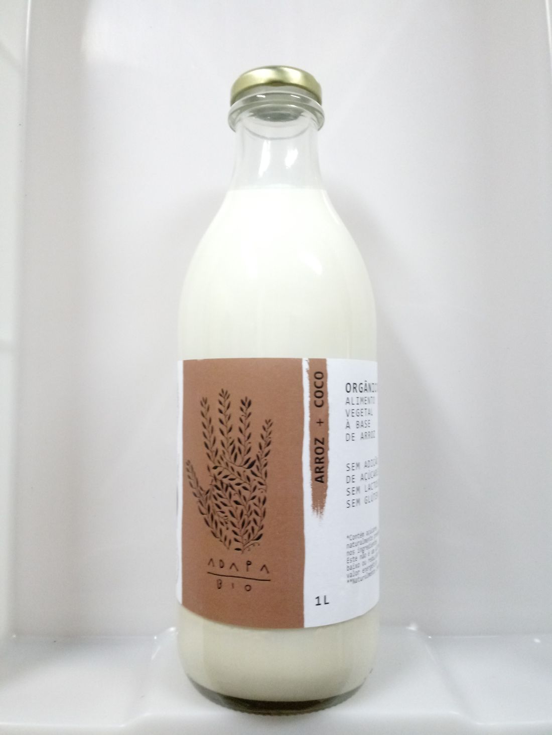 Leite de Arroz c/ Coco Orgânico