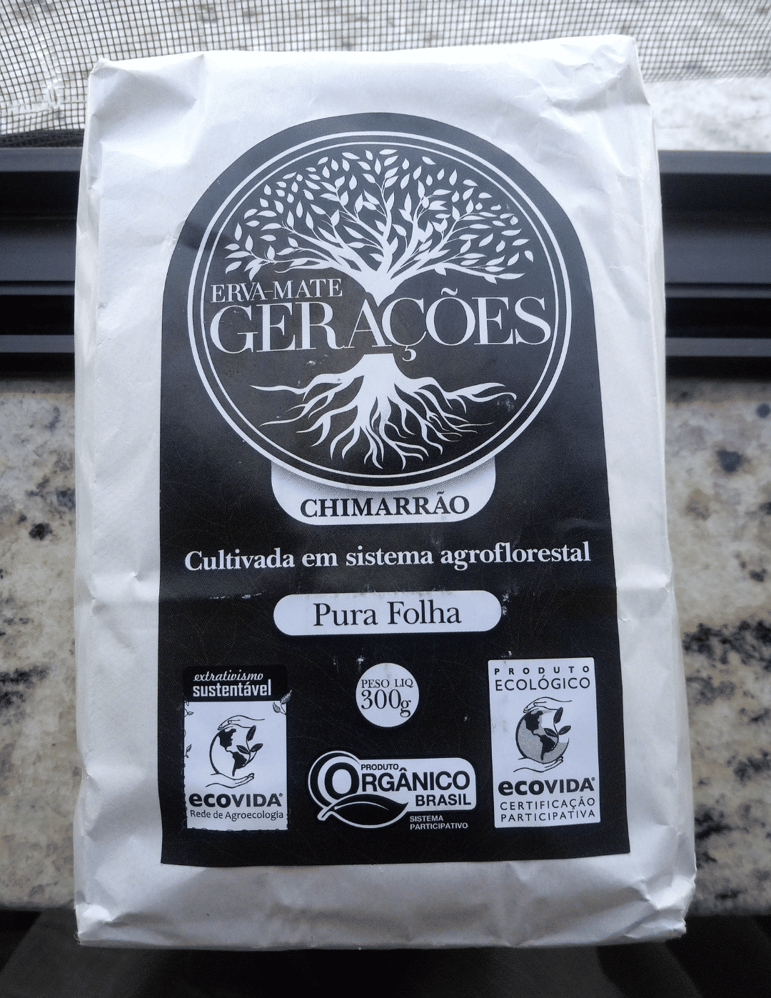 Erva-Mate Pura Folha Orgânica - Gerações
