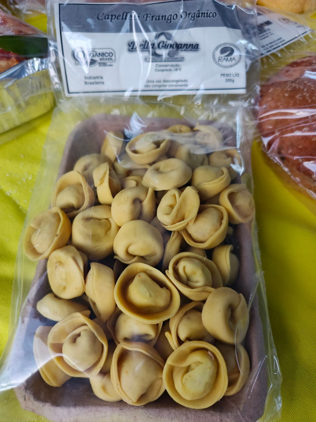 Capeletti de Frango Orgânico