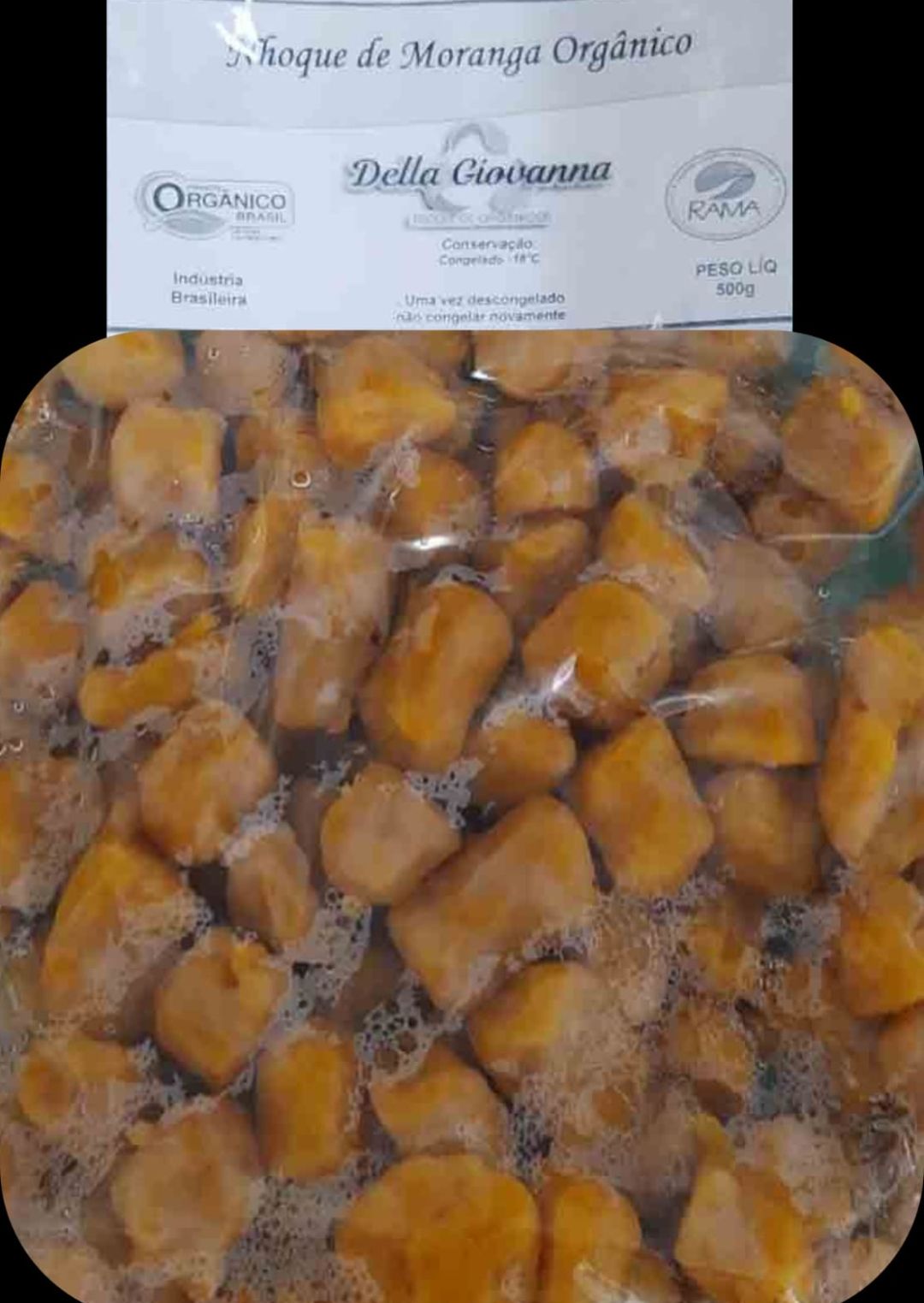 Nhoque de Moranga Orgânico – congelado
