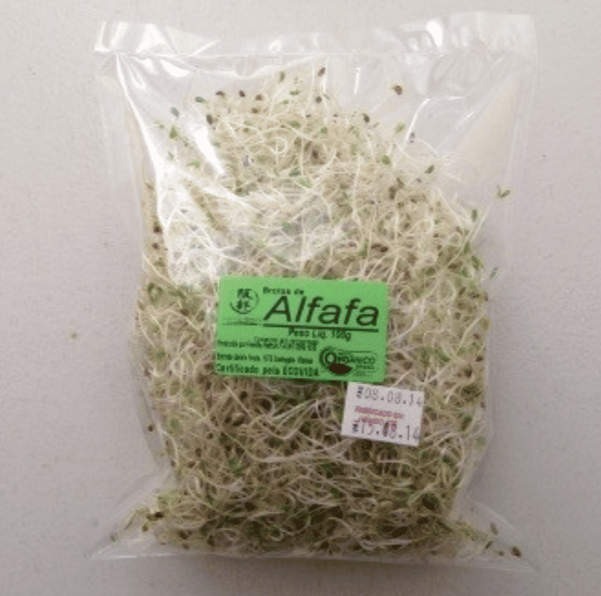 Broto de Alfafa Orgânico
