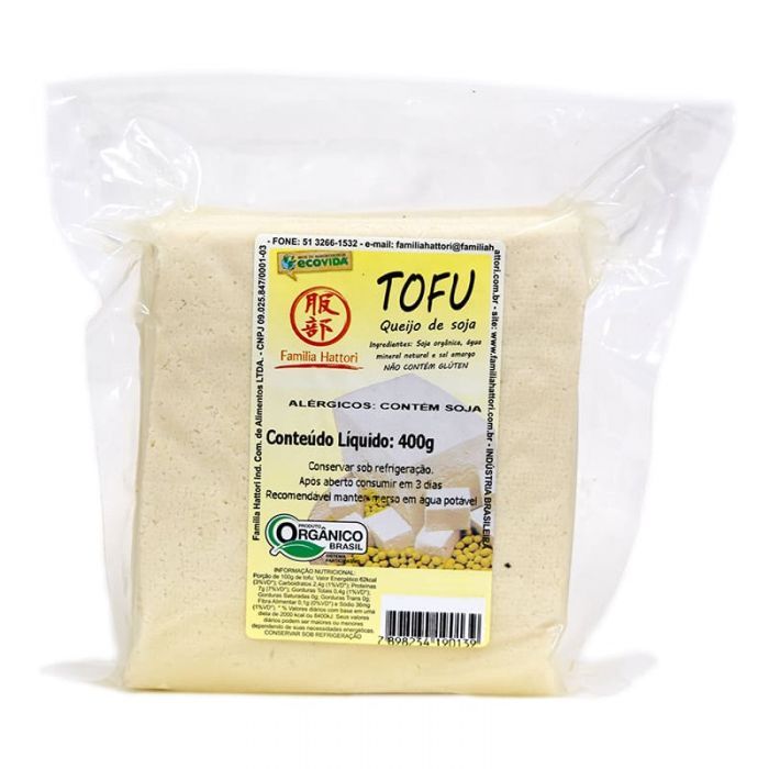 Tofu Orgânico Família Hattori 400g