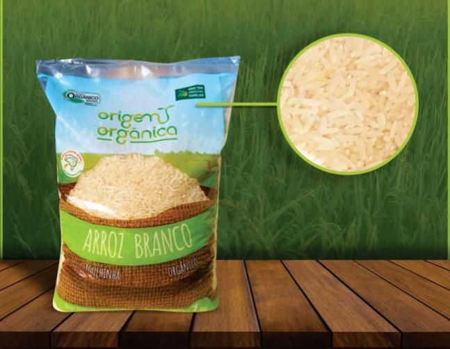 Arroz Branco Orgânico - Origem Orgânica