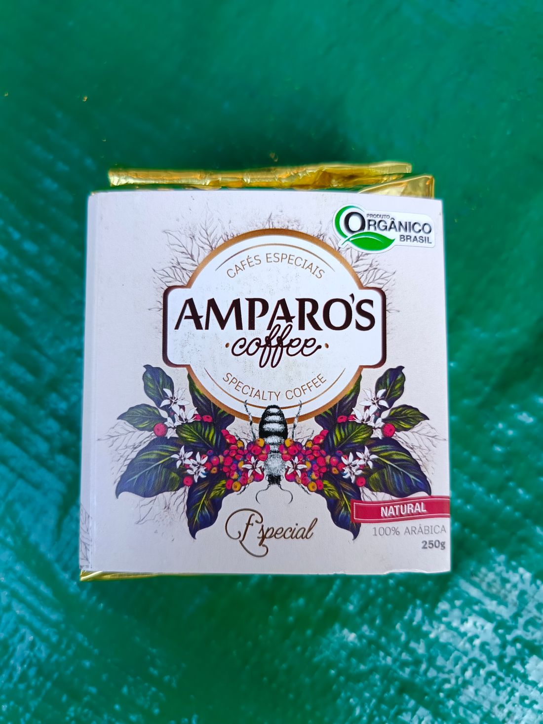 Café Especial Orgânico Moído Amparo's 87 pontos