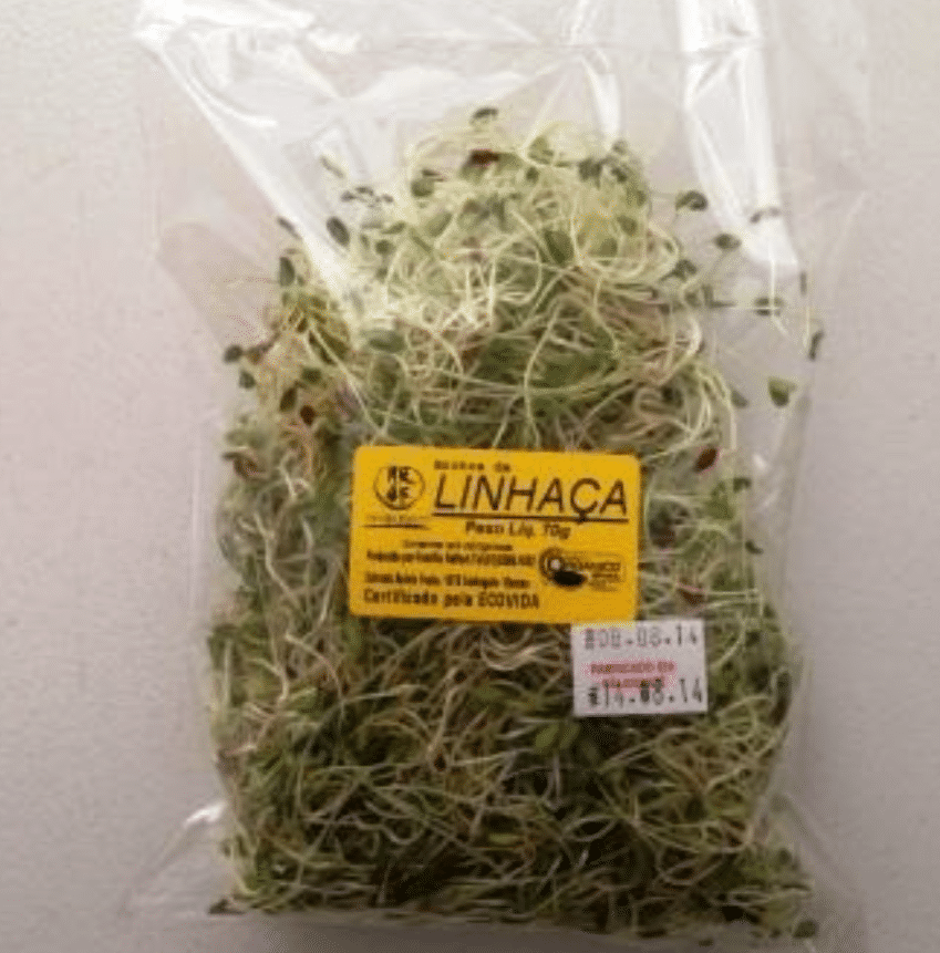 Broto de Linhaça Orgânico