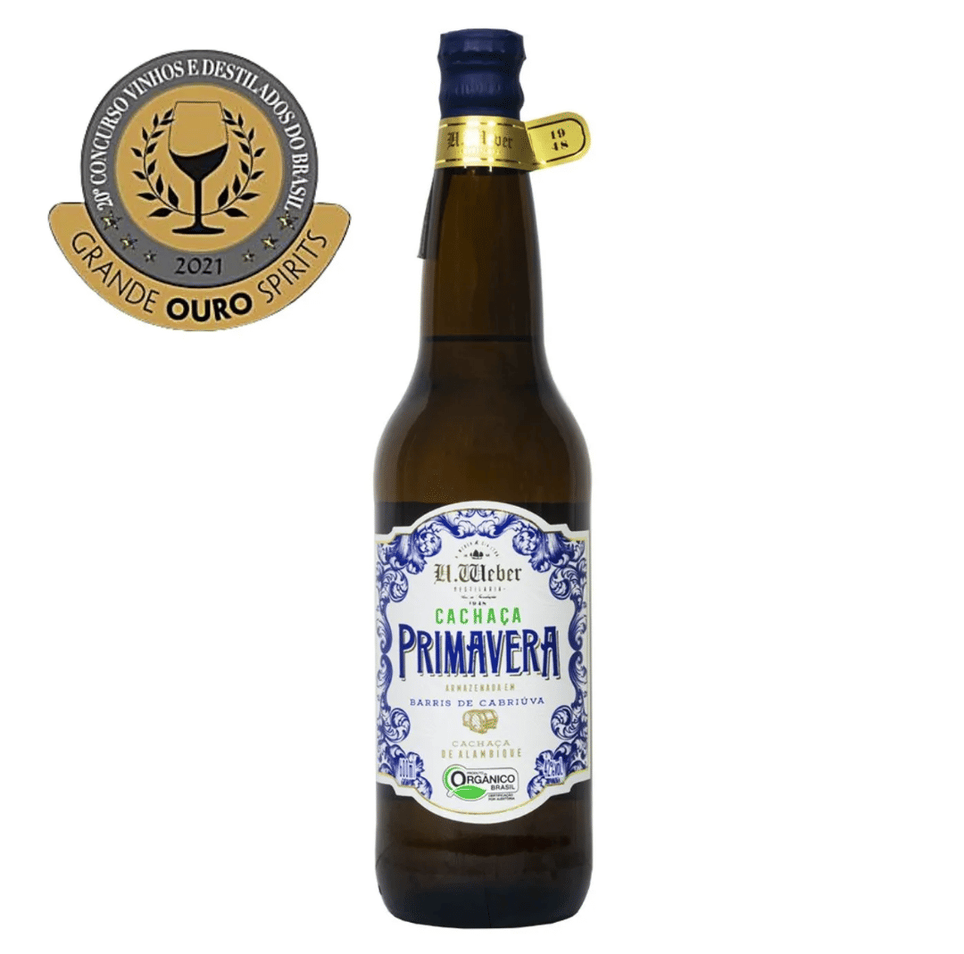 Cachaça Orgânica Primavera Weber Haus