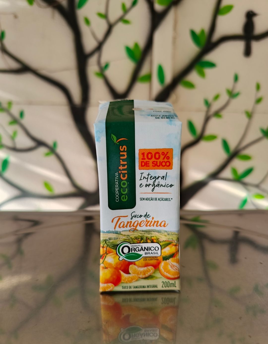 Suco de Tangerina Integral Orgânico Ecocitrus