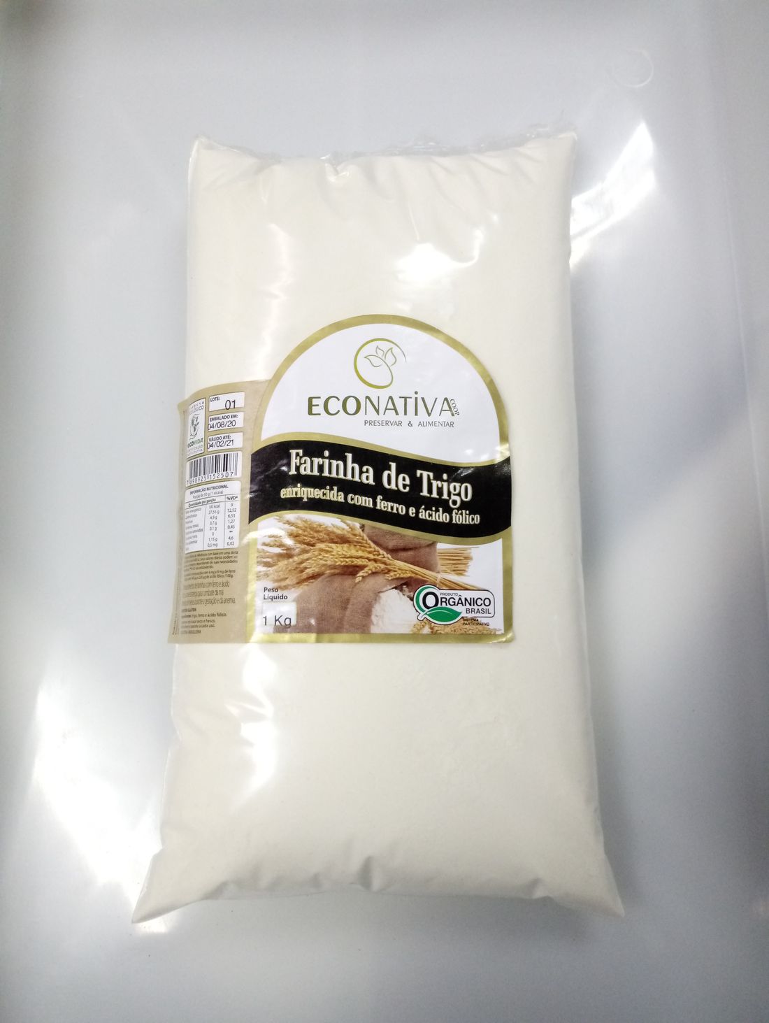 Farinha de Trigo Branca Orgânica