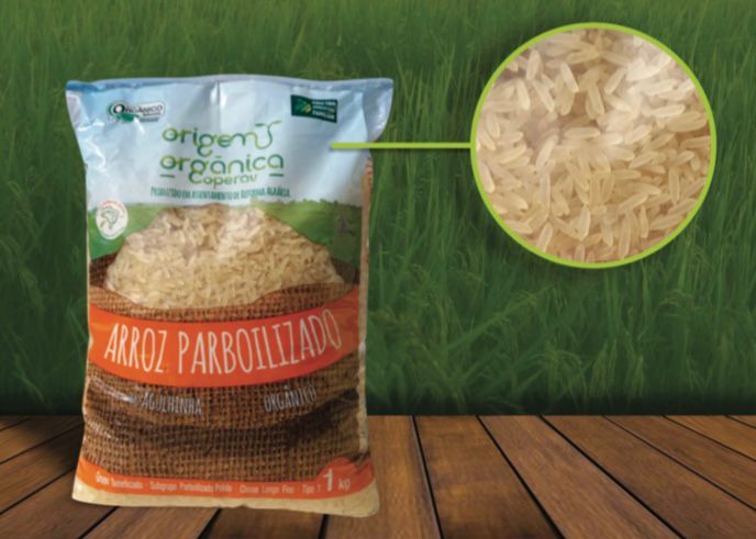Arroz Parboilizado Orgânico - Origem Orgânica