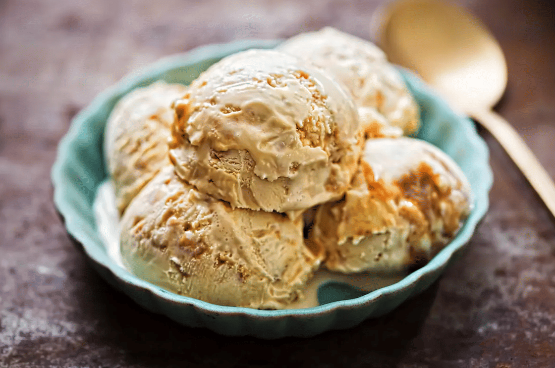 Sorvete de Coco Queimado