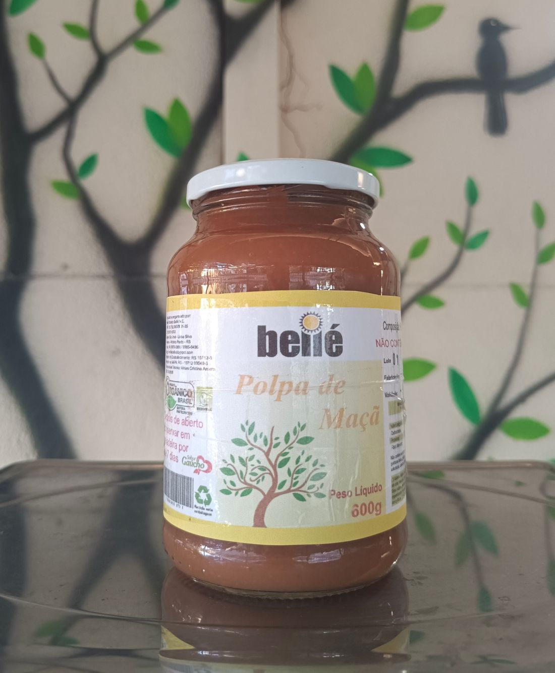 Polpa de Maçã Orgânica