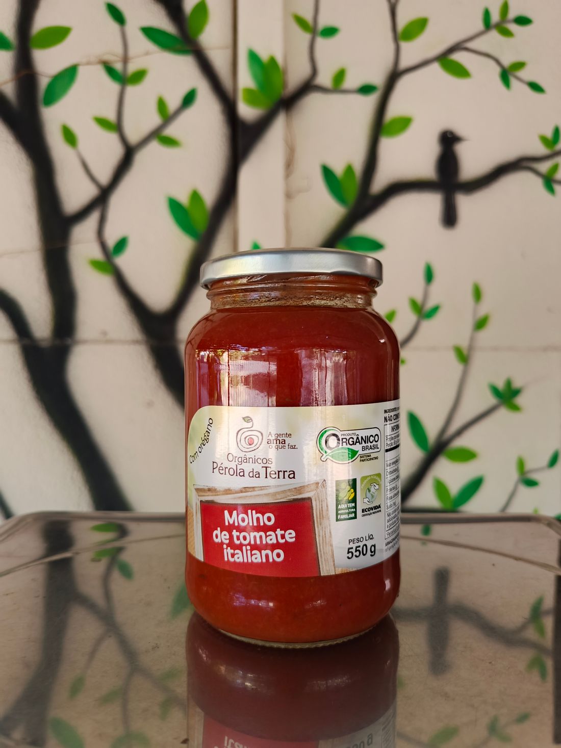 Molho de Tomate Orgânico c/ Orégano