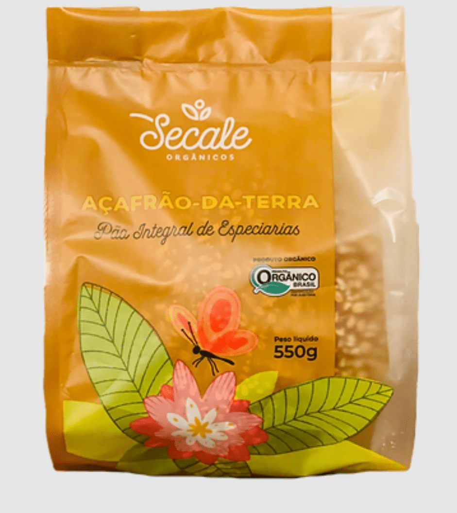 Pão Açafrão da Terra Orgânico