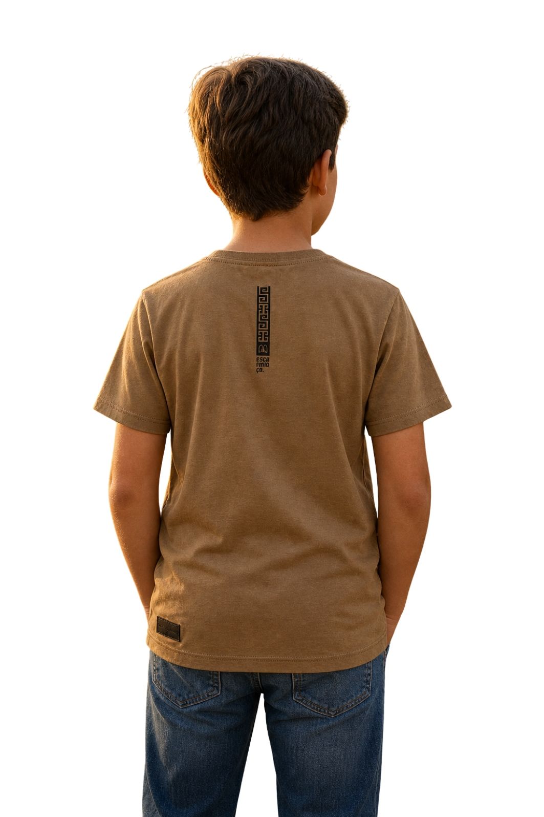 CAMISETA INFANTIL WILD AND LOVED CAQUI - 1I31 CAMISETA INFANTIL WILD AND LOVED CAQUI - 1I31