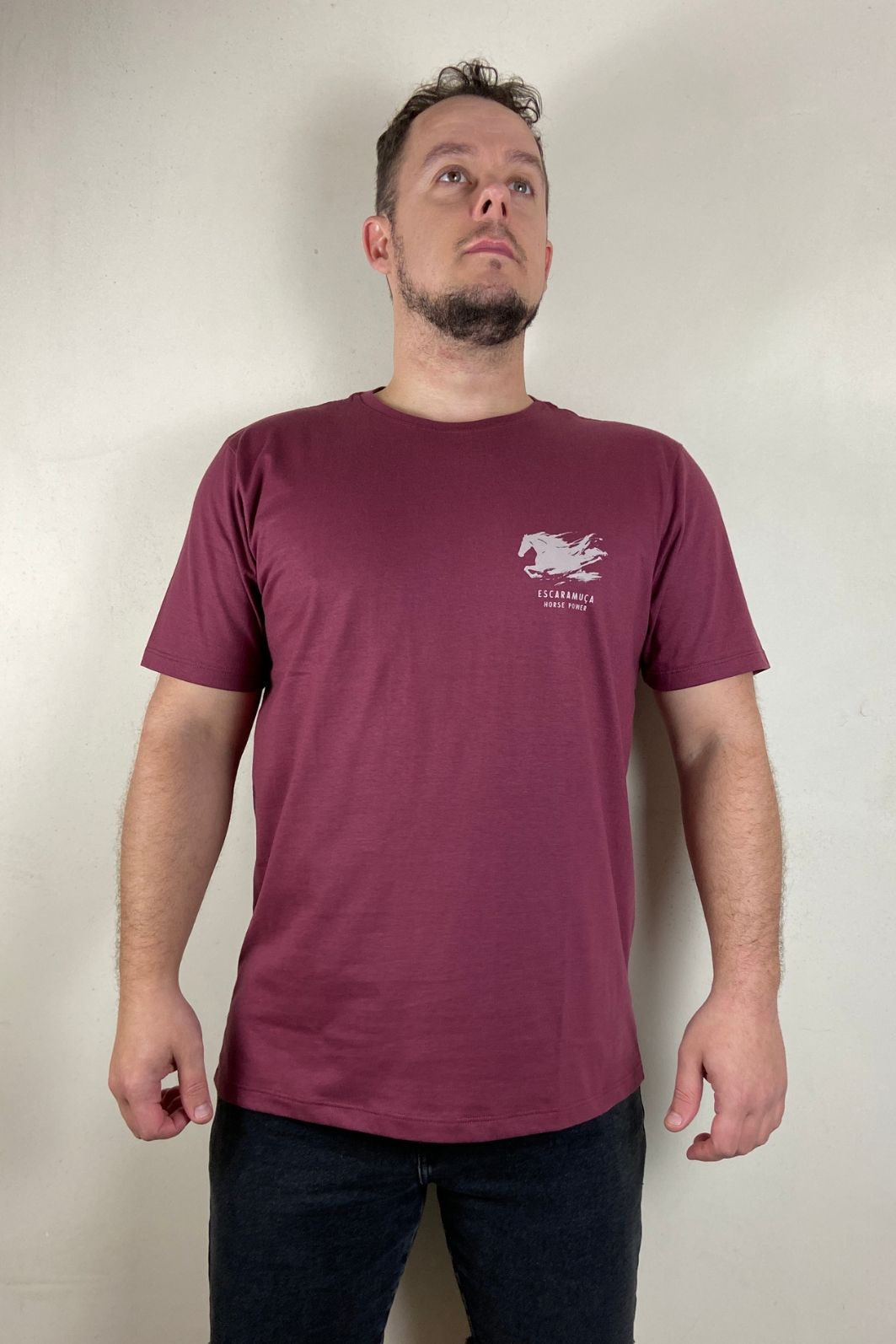 CAMISETA TROPA VINHO - M118 CAMISETA TROPA VINHO - M118