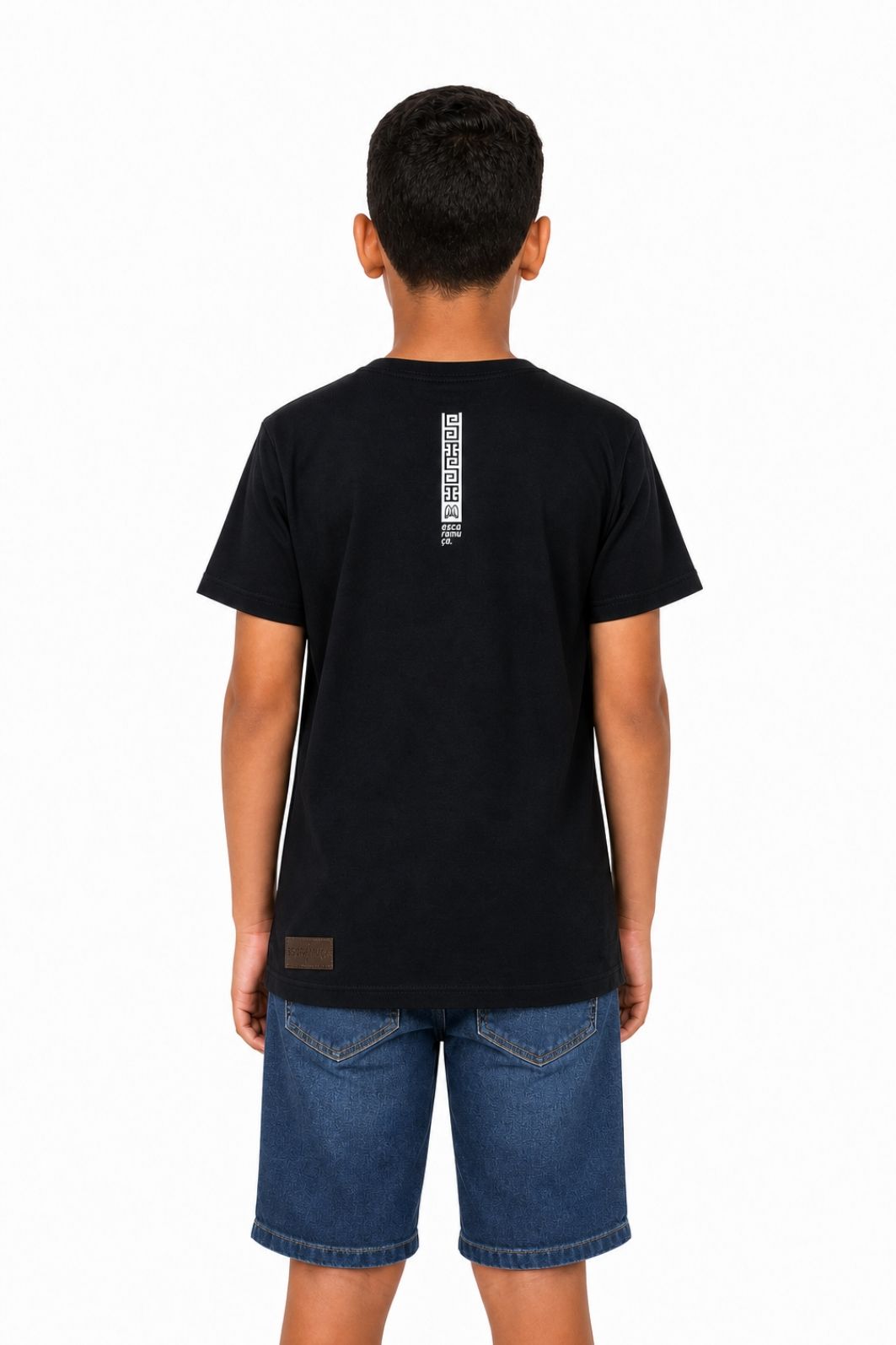 CAMISETA INFANTIL POEMA - PRETA - 1I30 CAMISETA INFANTIL POEMA - PRETA - 1I30