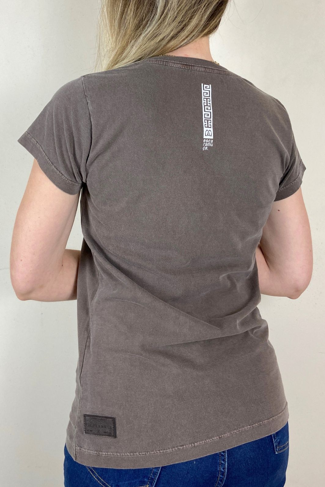 CAMISETA FEMININA BRITO STONE - 1F165 CAMISETA FEMININA BRITO STONE - 1F165