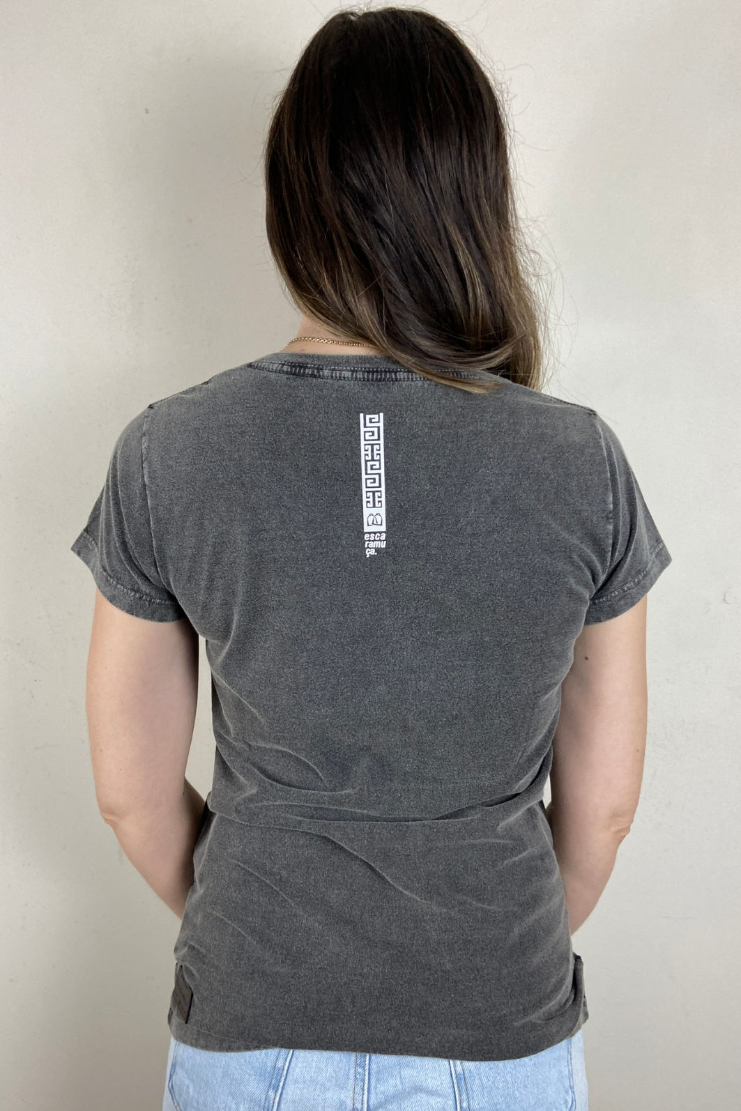CAMISETA FEM DÁDIVA - MARMORE - F205 CAMISETA FEM DÁDIVA - MARMORE - F205