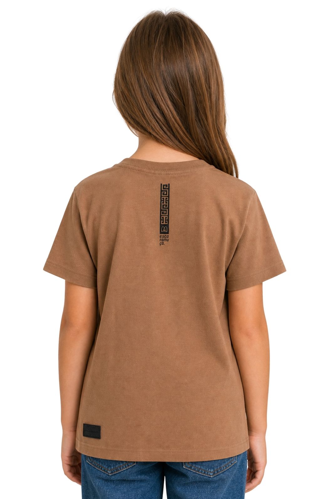 CAMISETA INFANTIL WILD AND LOVED CAQUI - 1I31 CAMISETA INFANTIL WILD AND LOVED CAQUI - 1I31