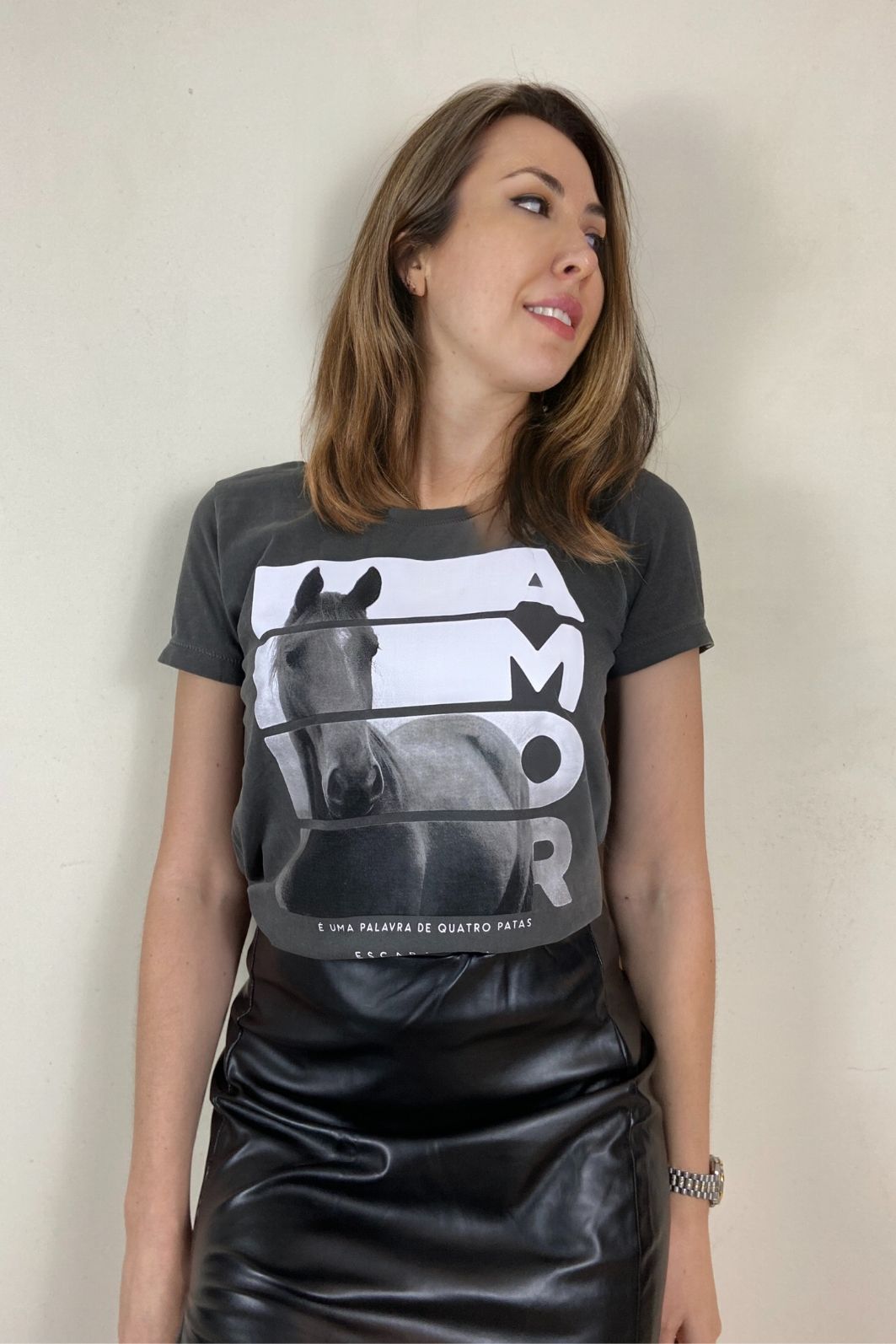 CAMISETA FEMININA AMOR - 1F193 CAMISETA FEMININA AMOR - 1F193