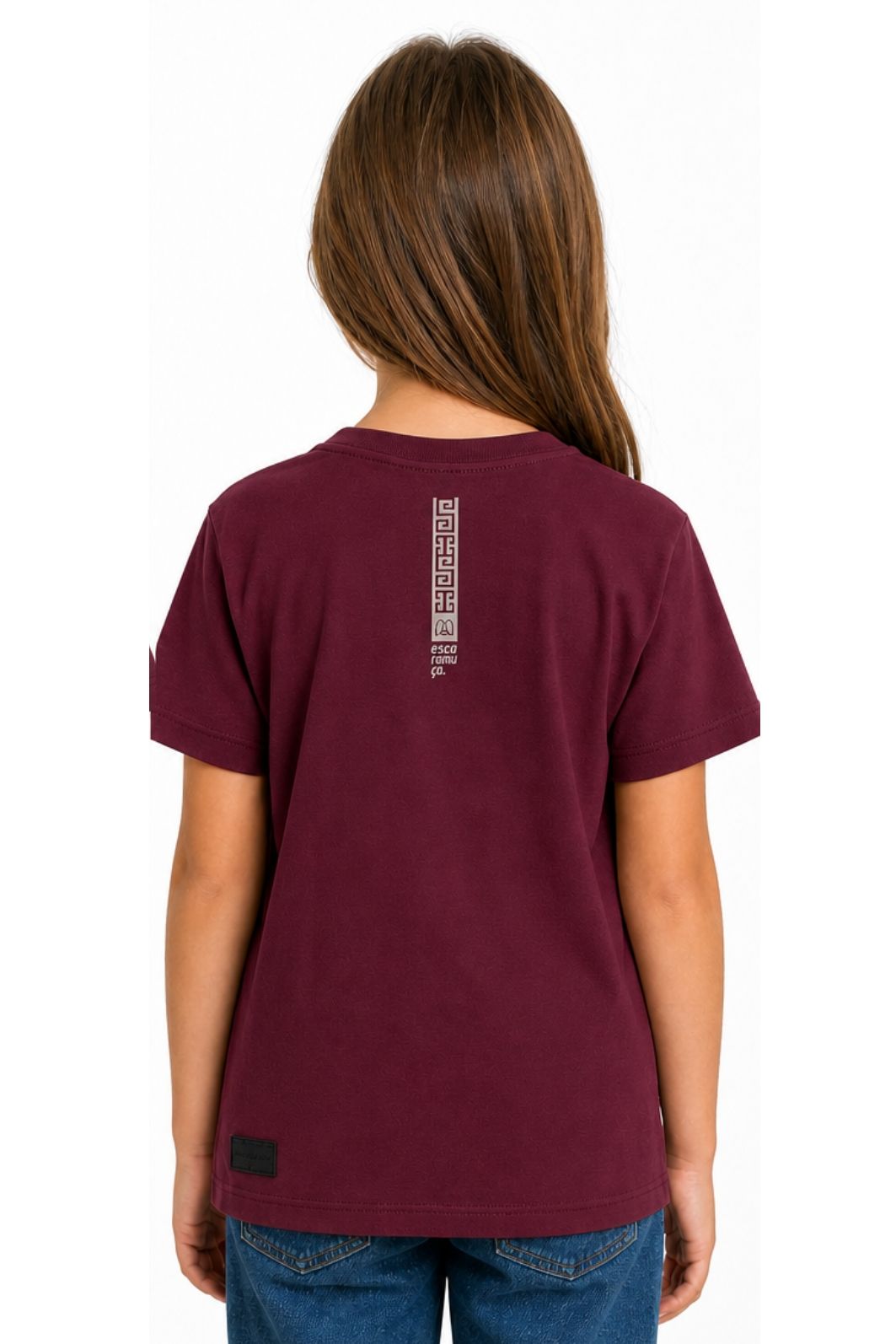 CAMISETA INFANTIL TROPA - VINHO - 1I29 CAMISETA INFANTIL TROPA - VINHO - 1I29