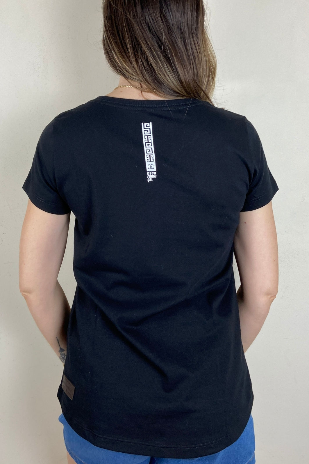 CAMISETA FEM POEMA - -PRETA - F204 CAMISETA FEM POEMA - -PRETA - F204