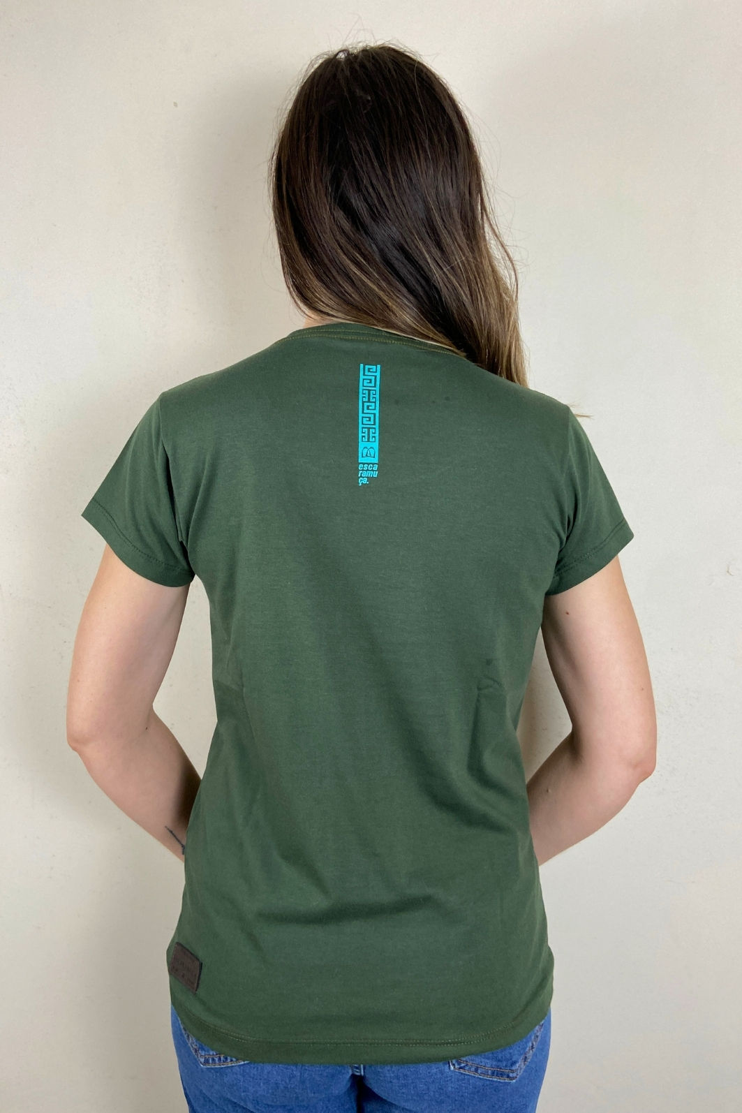 CAMISETA FEM HORSE LIFE - VERDE - F210 CAMISETA FEM HORSE LIFE - VERDE - F210