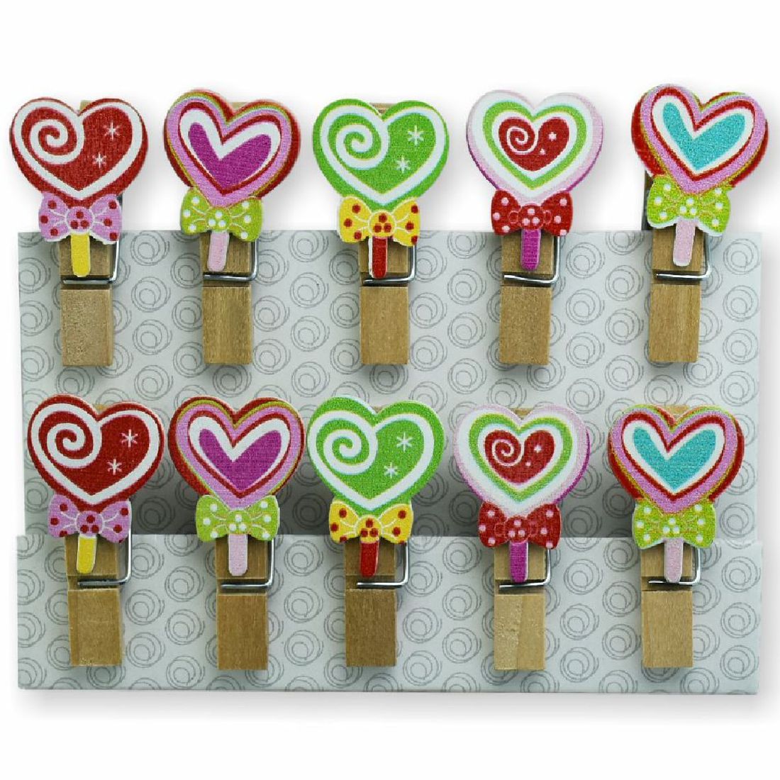 100.021 GRAMPO DECORATIVO COM 10 UNIDADES 100.021 GRAMPO DECORATIVO COM 10 UNIDADES